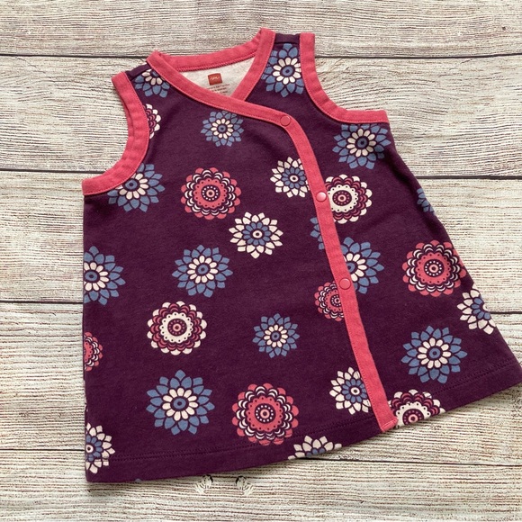 Tea Collection Other - Tea Collection Wrap Tunic Destination West Africa Top Girls Size Small 6-12 mo